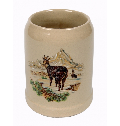 Керамическая пивная кружка "Природа"